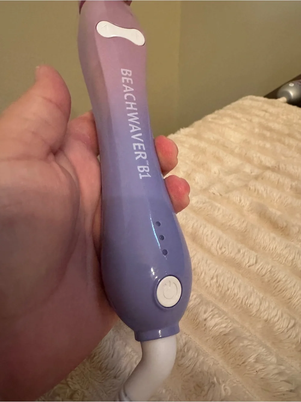 BEACHWAVER B1 Pink Lavender Curling Wand